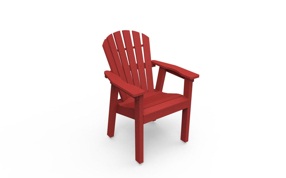 Seaside Casual Adirondack Shellback Dining Chair