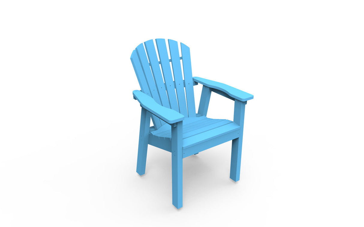 Seaside Casual Adirondack Shellback Dining Chair