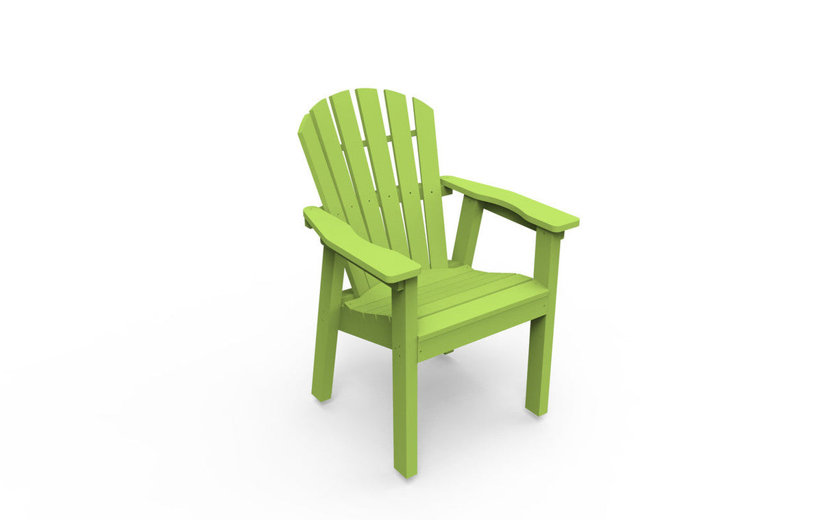 Seaside Casual Adirondack Shellback Dining Chair