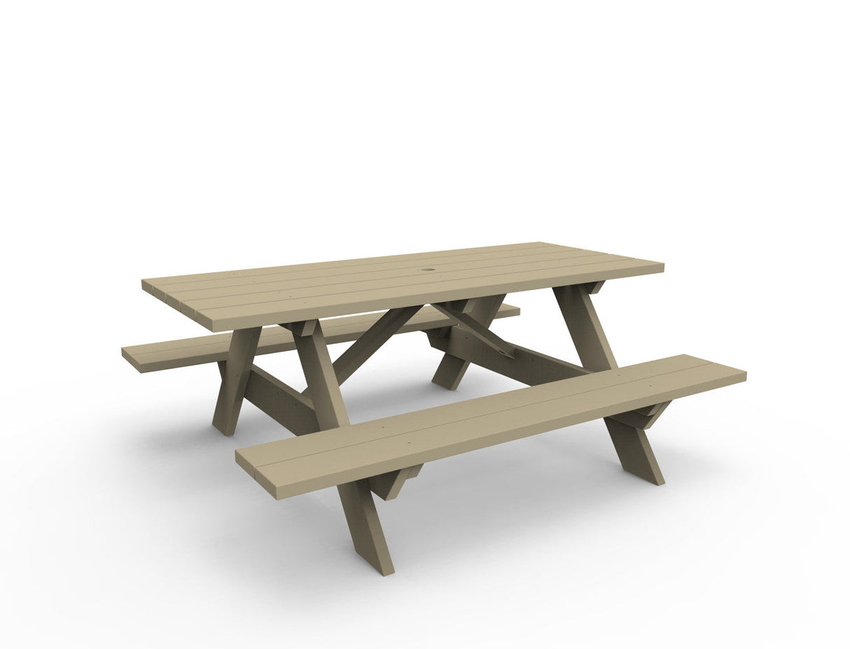 Seaside Casual Traditional Picnic Table