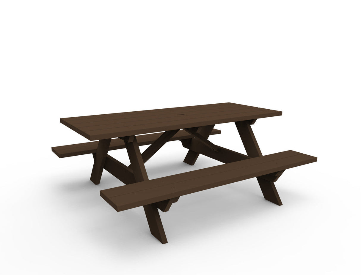 Seaside Casual Traditional Picnic Table