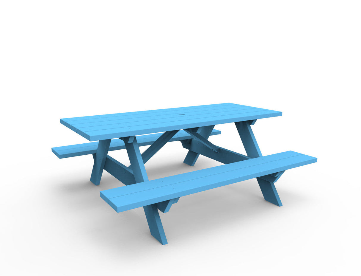 Seaside Casual Traditional Picnic Table