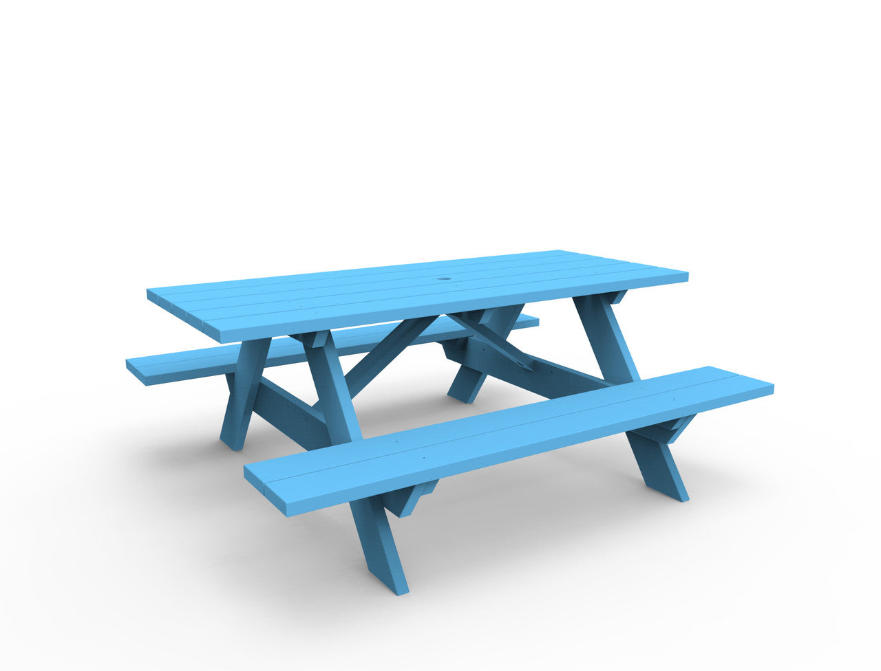 Seaside Casual Traditional Picnic Table