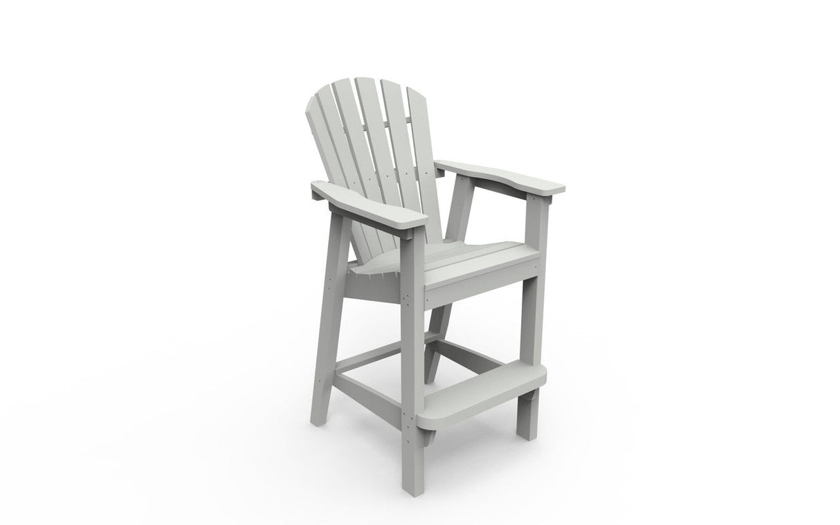 Seaside Casual Adirondack Shellback Bar Chair
