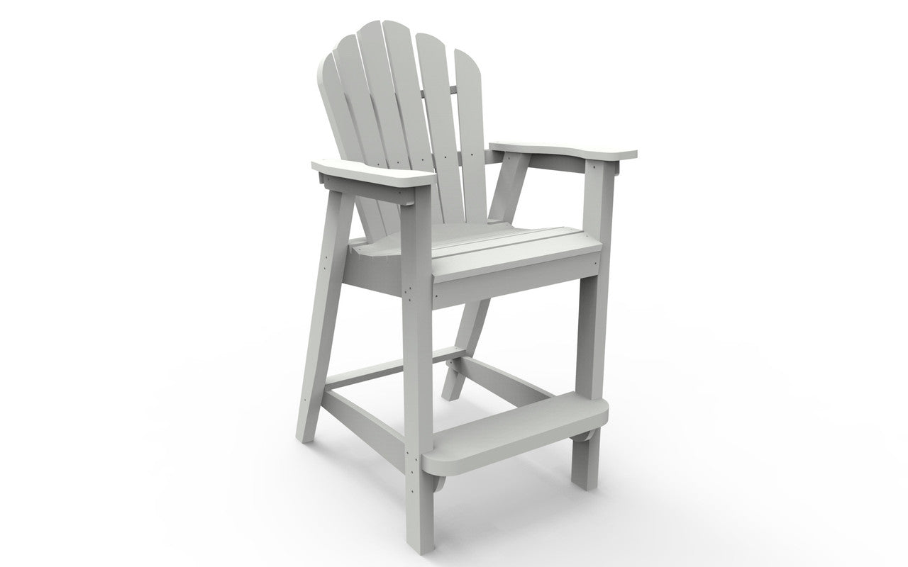 Seaside Casual Adirondack Classic Bar Chair