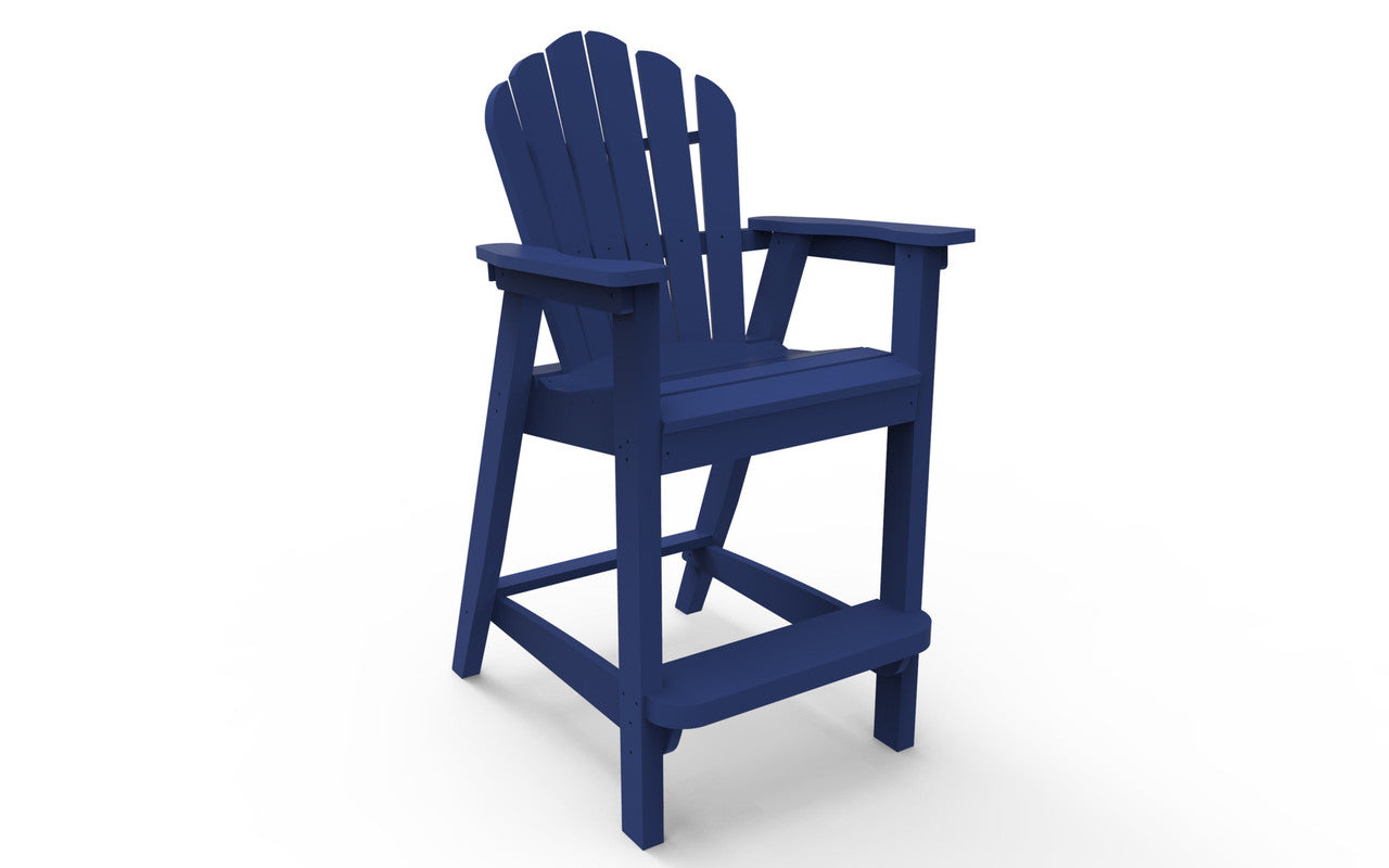Seaside Casual Adirondack Classic Bar Chair