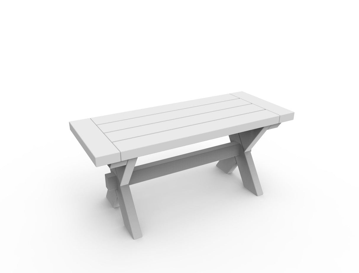 Seaside Casual Sonoma 36" Dining Bench