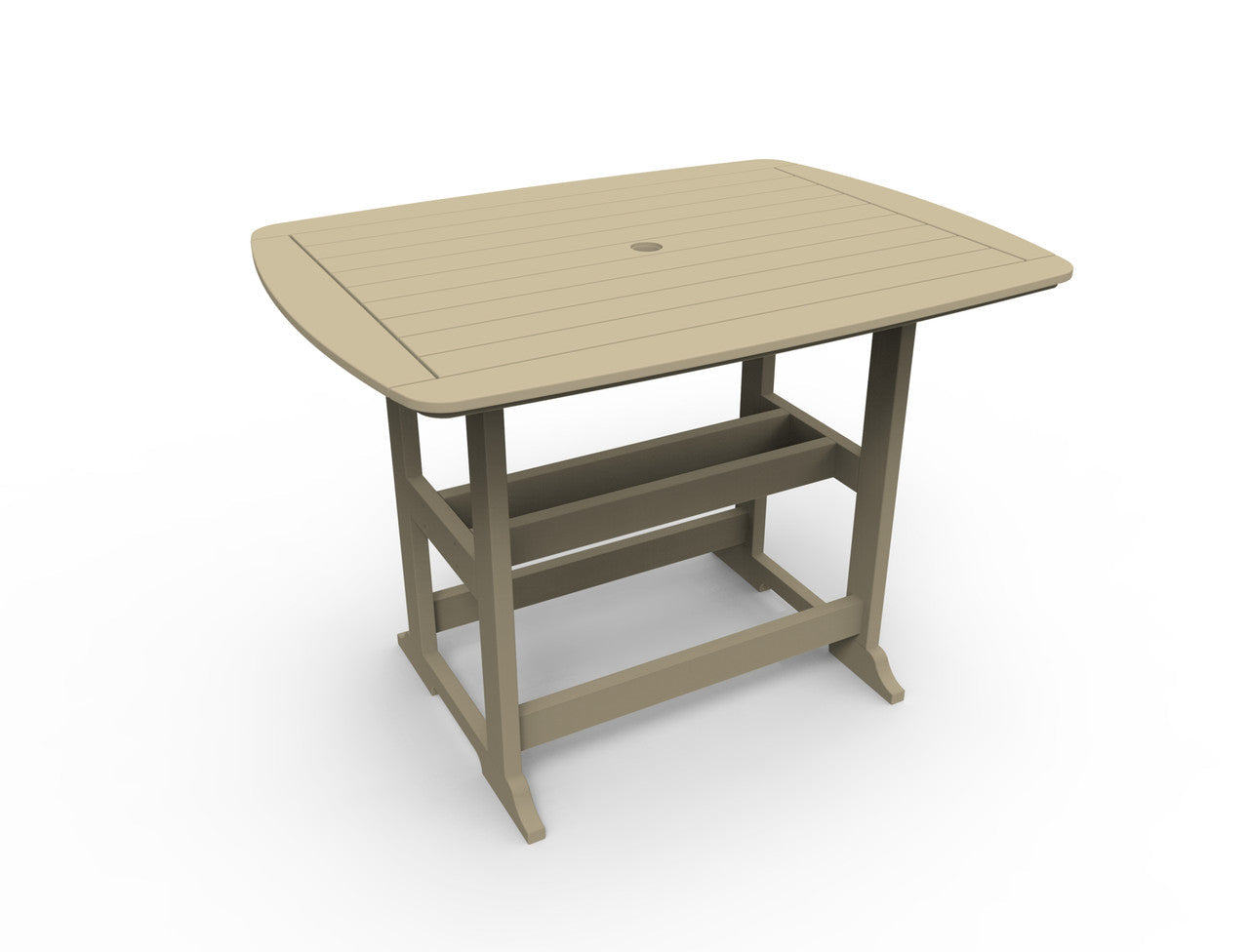 Seaside Casual Portsmouth Bar Table 42" x 56"