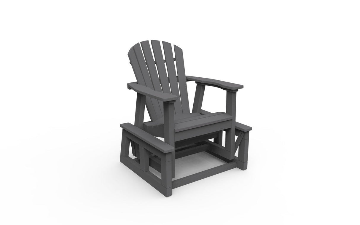Seaside Casual Adirondack Shellback Single Glider