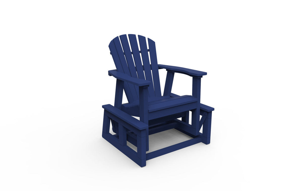 Seaside Casual Adirondack Shellback Single Glider
