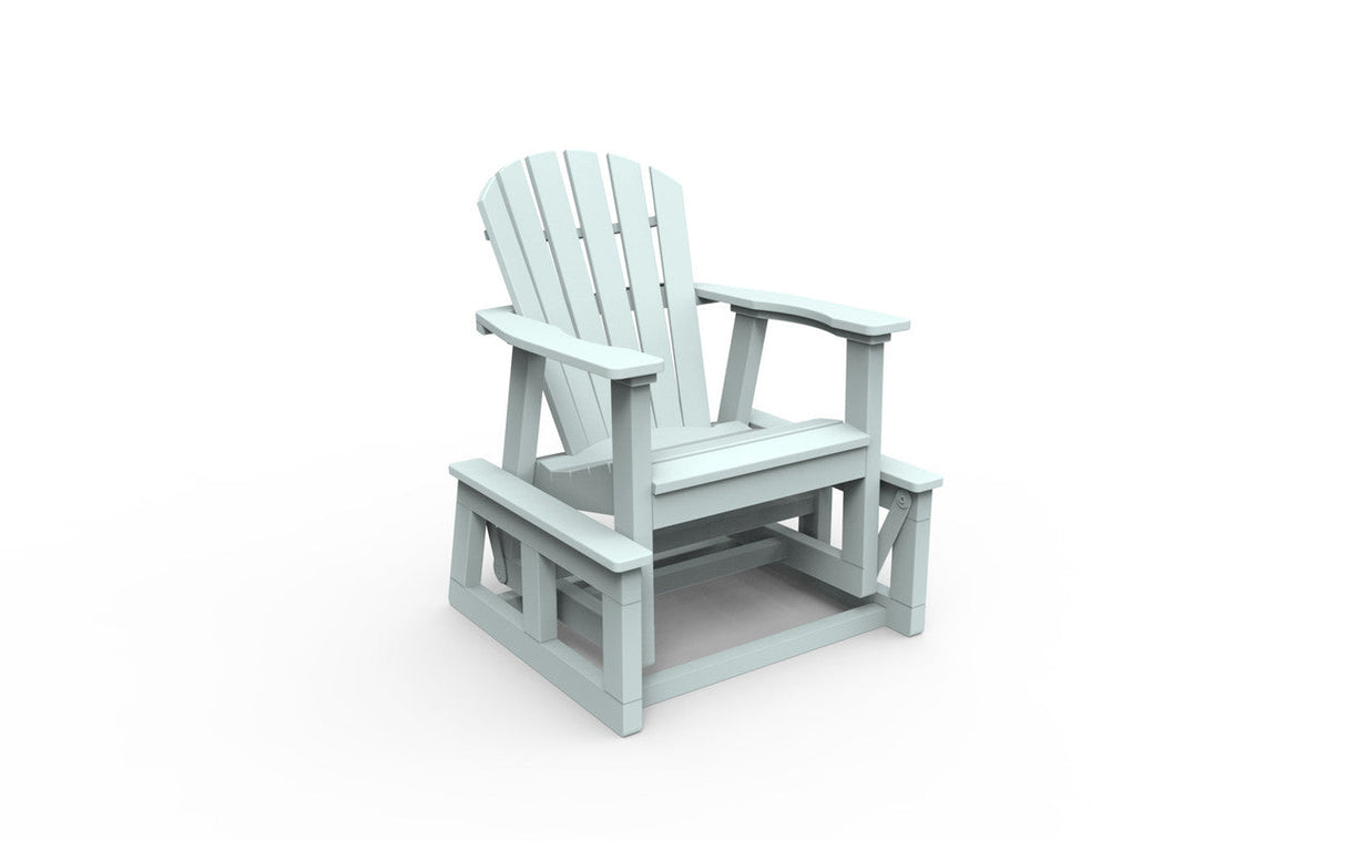 Seaside Casual Adirondack Shellback Single Glider