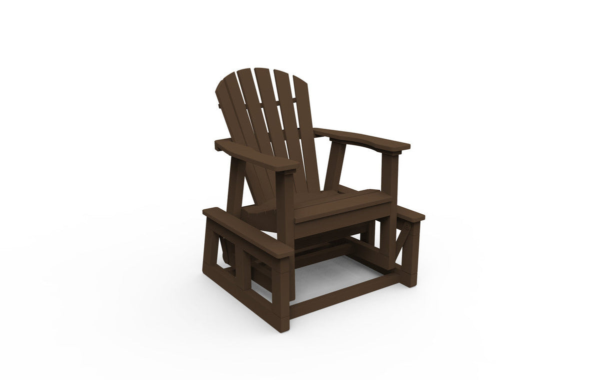 Seaside Casual Adirondack Shellback Single Glider
