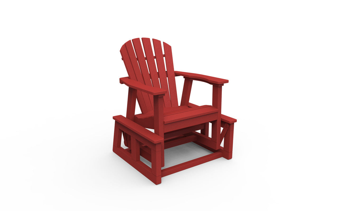 Seaside Casual Adirondack Shellback Single Glider
