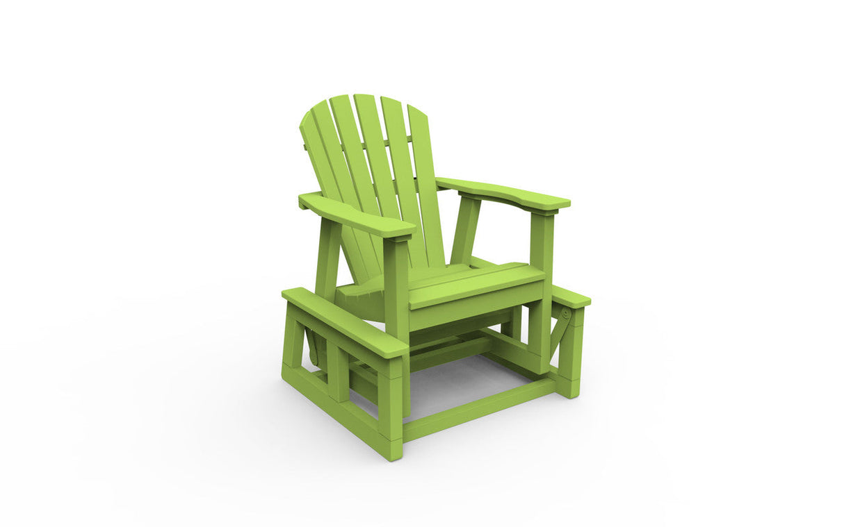 Seaside Casual Adirondack Shellback Single Glider