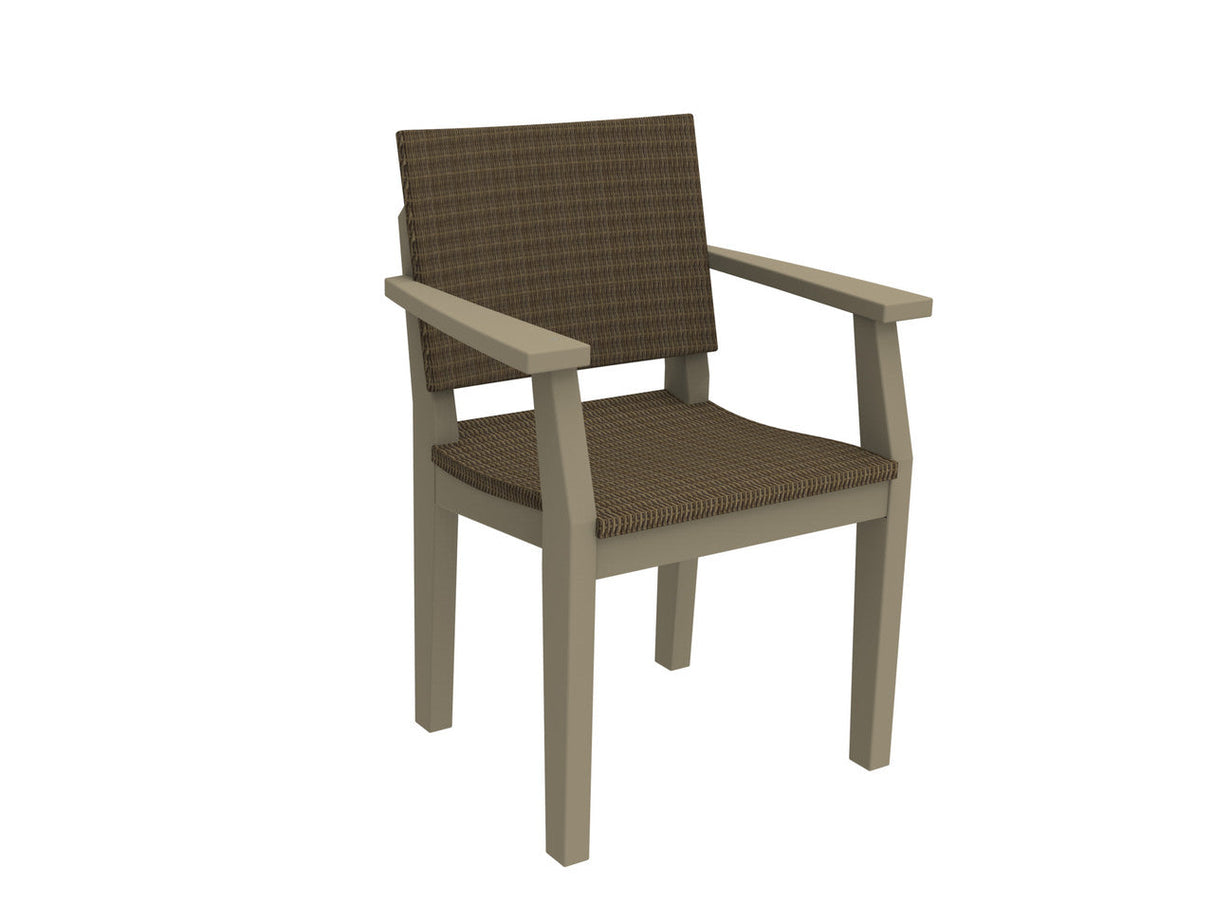 Seaside Casual MAD Dining Arm Chair Woven
