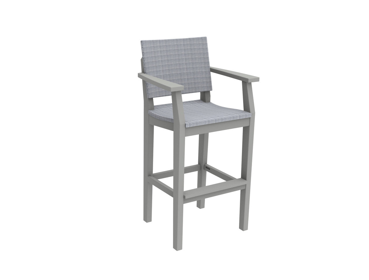 Seaside Casual MAD Bar Arm Chair Woven