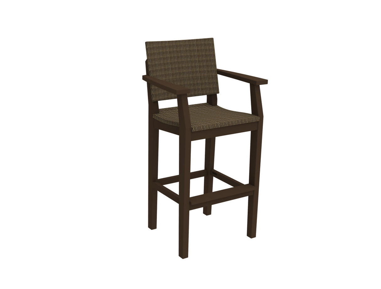 Seaside Casual MAD Bar Arm Chair Woven