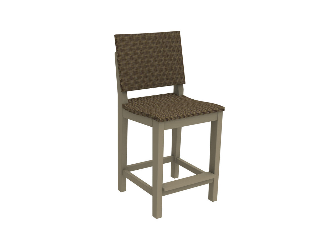 Seaside Casual MAD Balcony Side Chair Woven