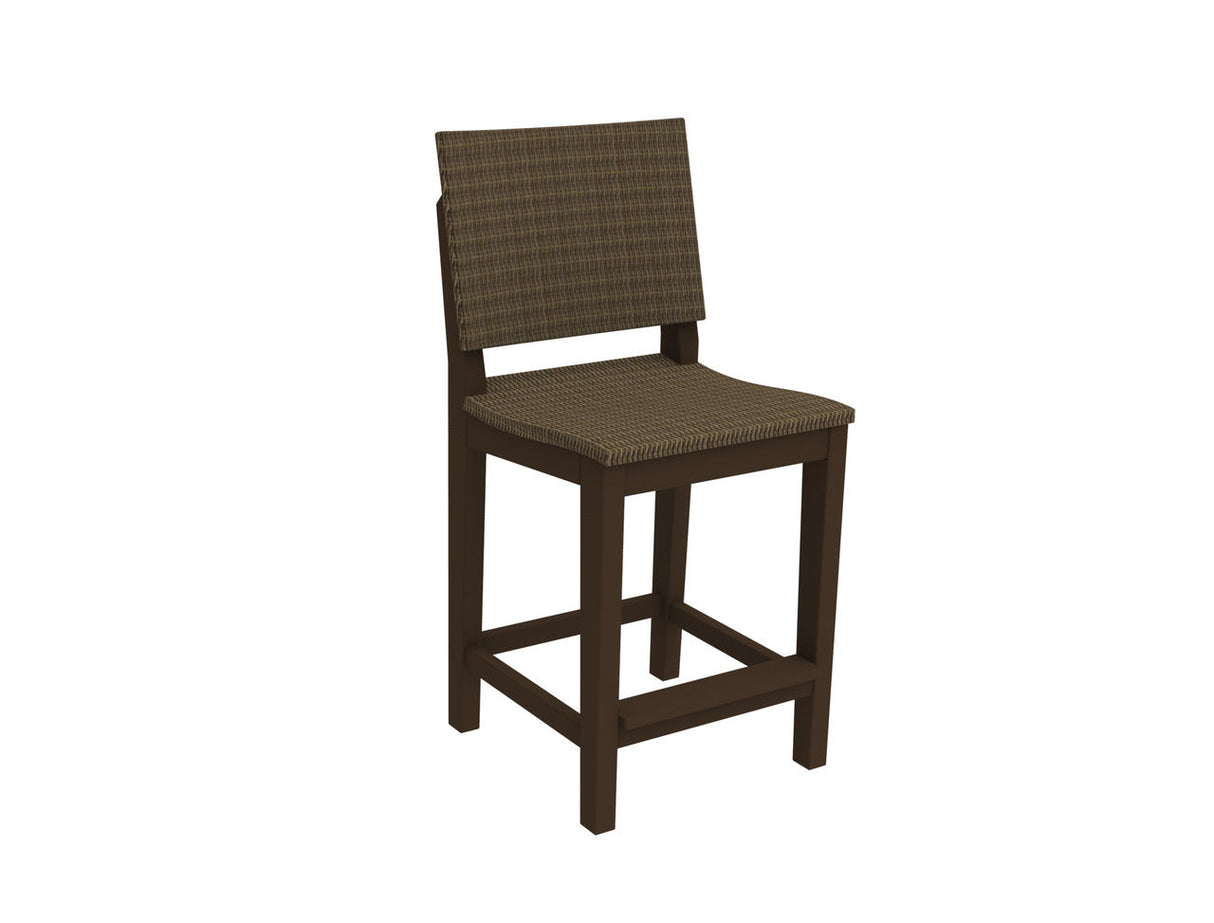 Seaside Casual MAD Balcony Side Chair Woven