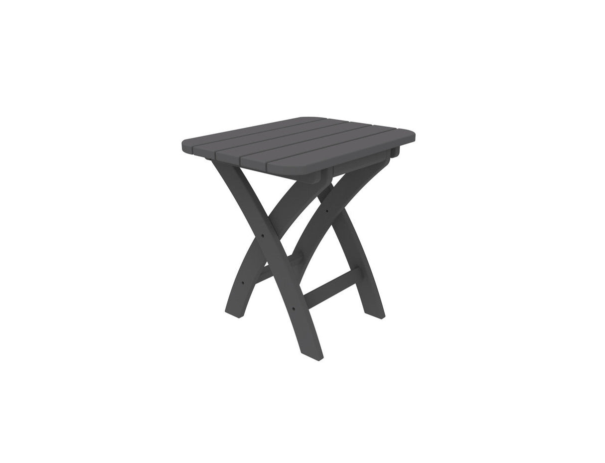 Seaside Casual Coastline Harbor View Folding Side Table