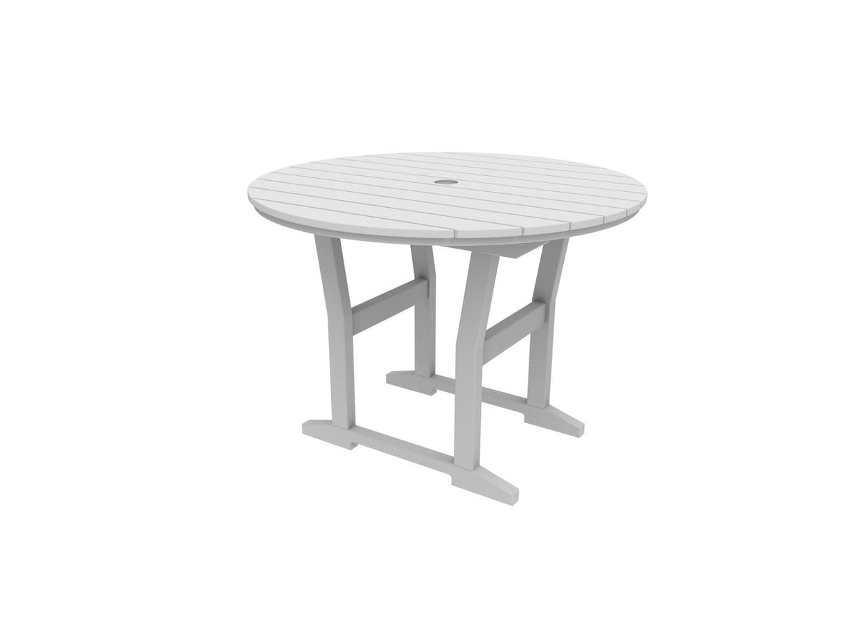 Seaside Casual Coastline Cafe Round Dining Table