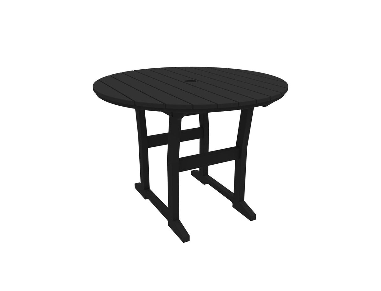 Seaside Casual Coastline Cafe Round Dining Table