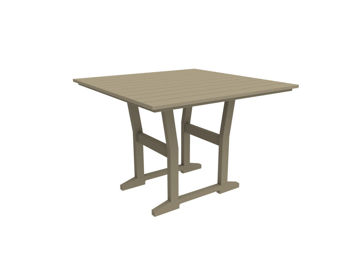 Seaside Casual Coastline Cafe Square Dining Table