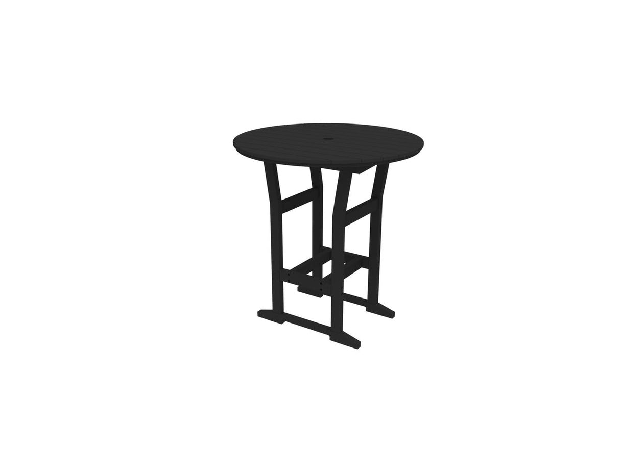 Seaside Casual Coastline Cafe Round Bar Table