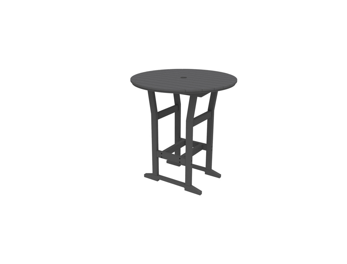 Seaside Casual Coastline Cafe Round Bar Table