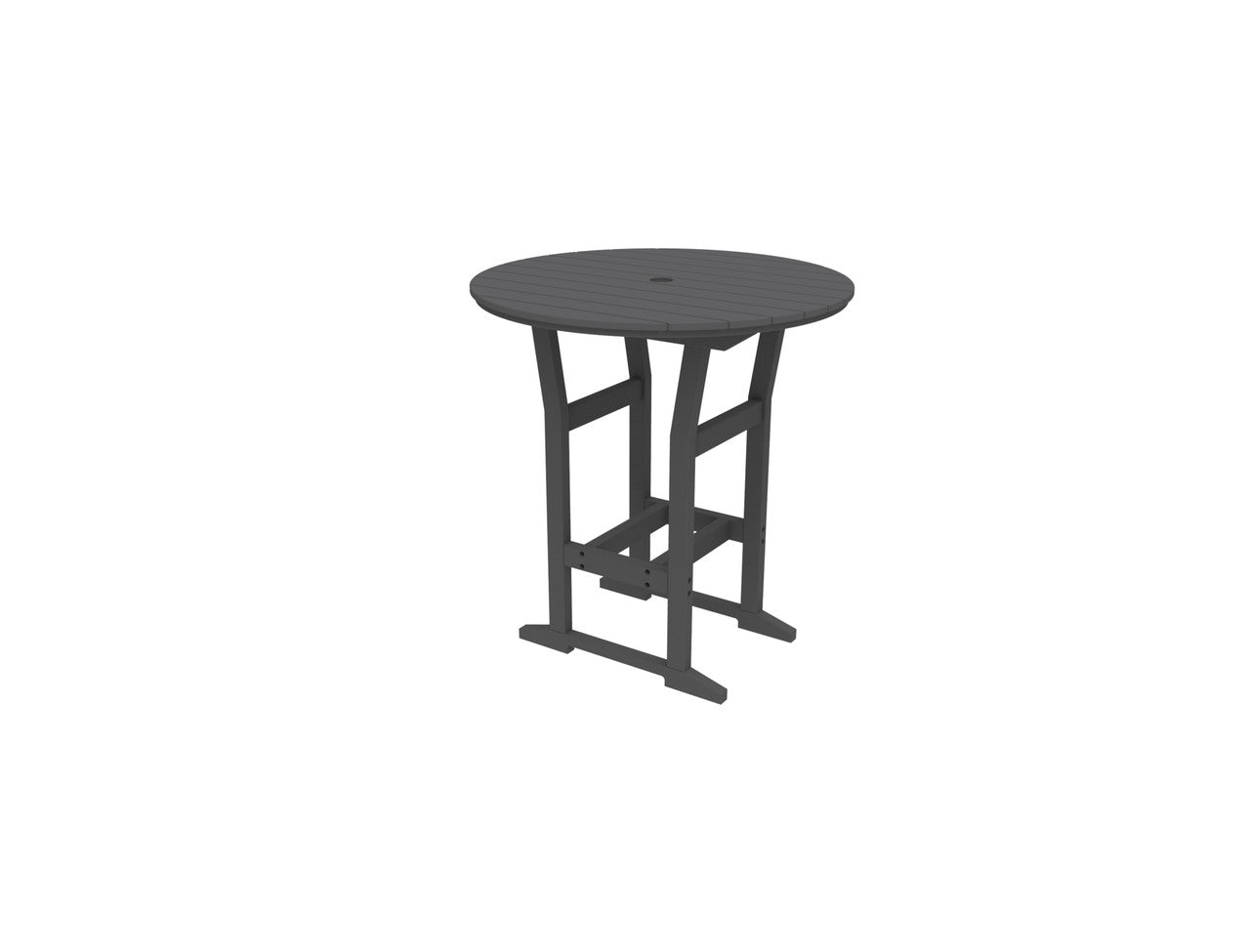 Seaside Casual Coastline Cafe Round Bar Table