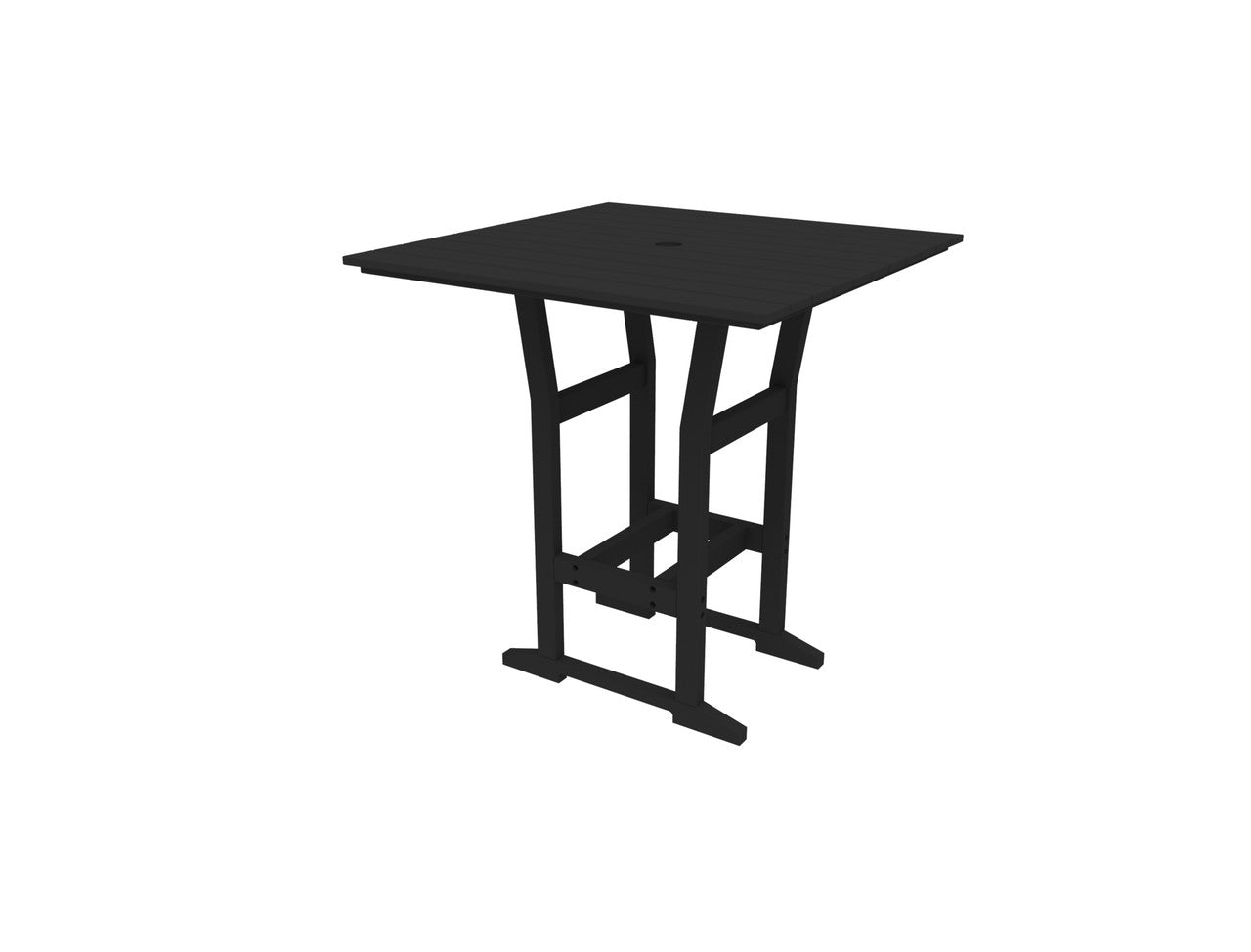 Seaside Casual Coastline Cafe Square Bar Table