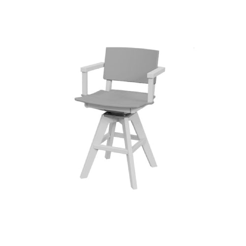 Seaside Casual SYM Swivel Balcony Arm Chair