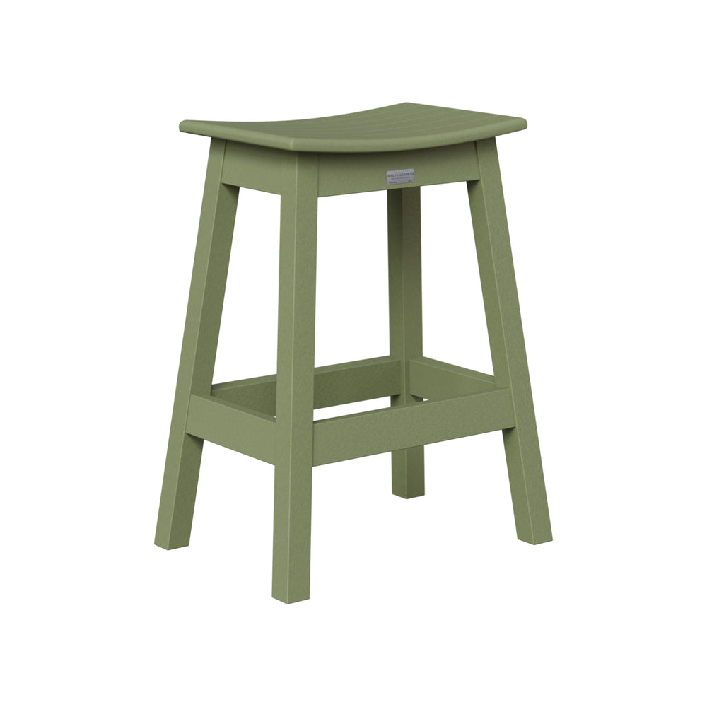 Berlin Gardens Saddle Counter Stool