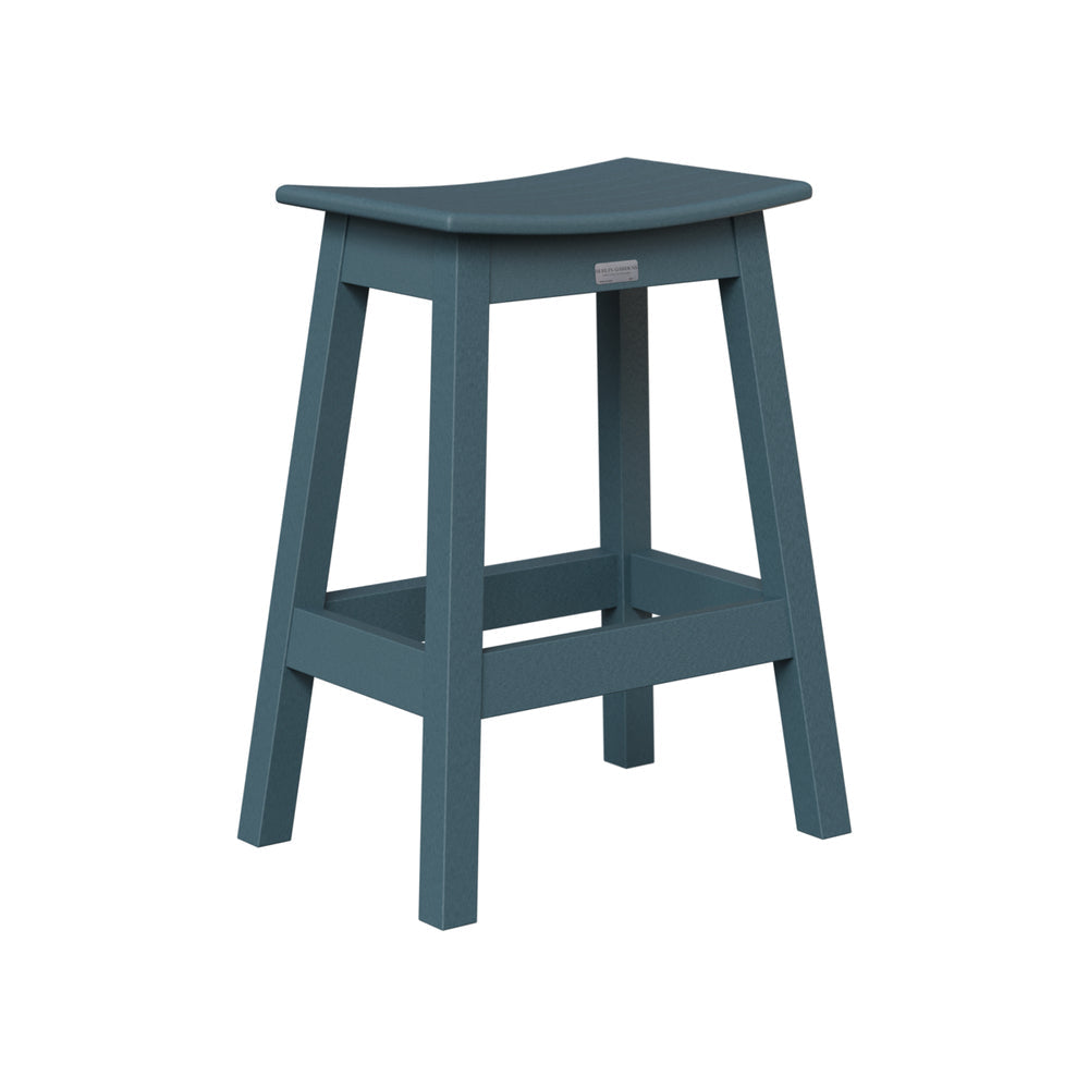 Berlin Gardens Saddle Counter Stool