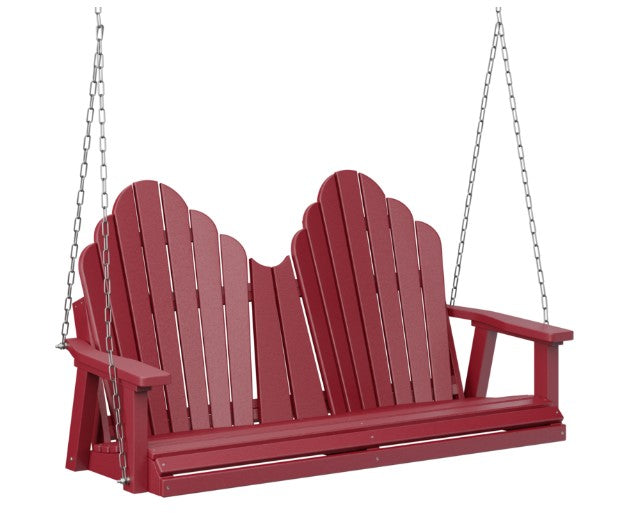 Berlin Gardens Cozi-Back Double Swing (Zinc Chains)