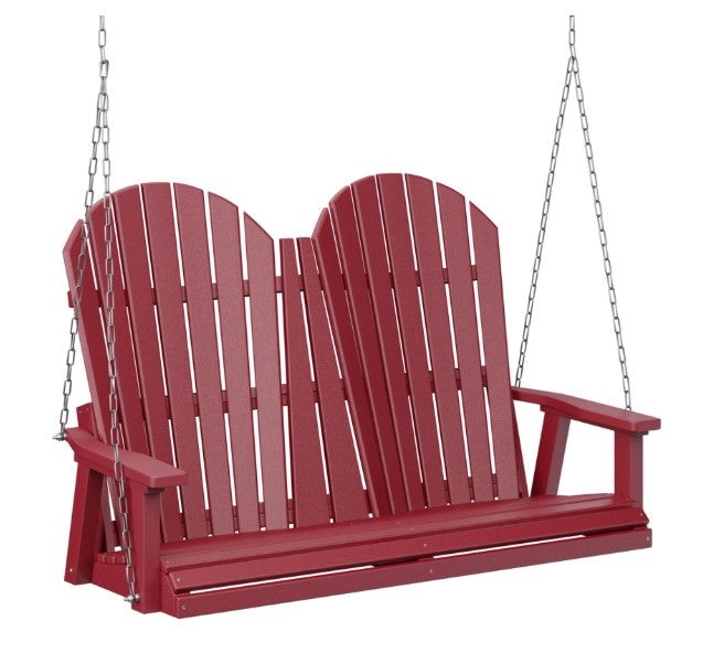 Berlin Gardens Comfo-Back Double Swing (Zinc Chains)