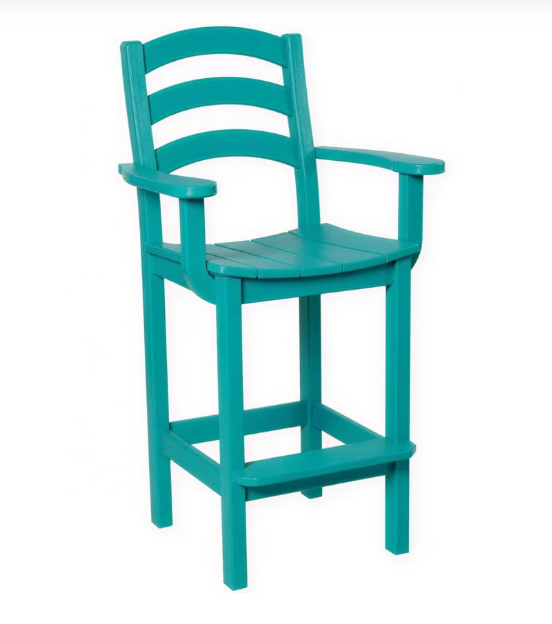 Beaver Dam Seabreak Bar Chair with Arms