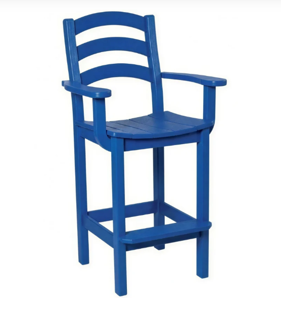 Beaver Dam Seabreak Bar Chair with Arms