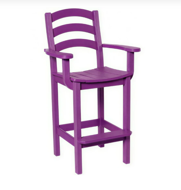 Beaver Dam Seabreak Bar Chair with Arms
