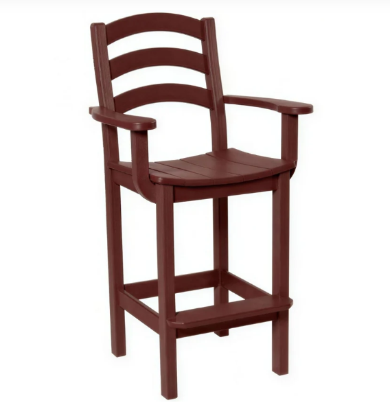 Beaver Dam Seabreak Bar Chair with Arms