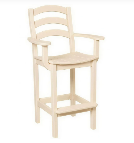 Beaver Dam Seabreak Bar Chair with Arms