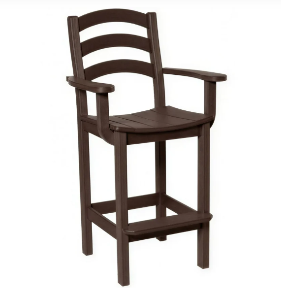 Beaver Dam Seabreak Bar Chair with Arms