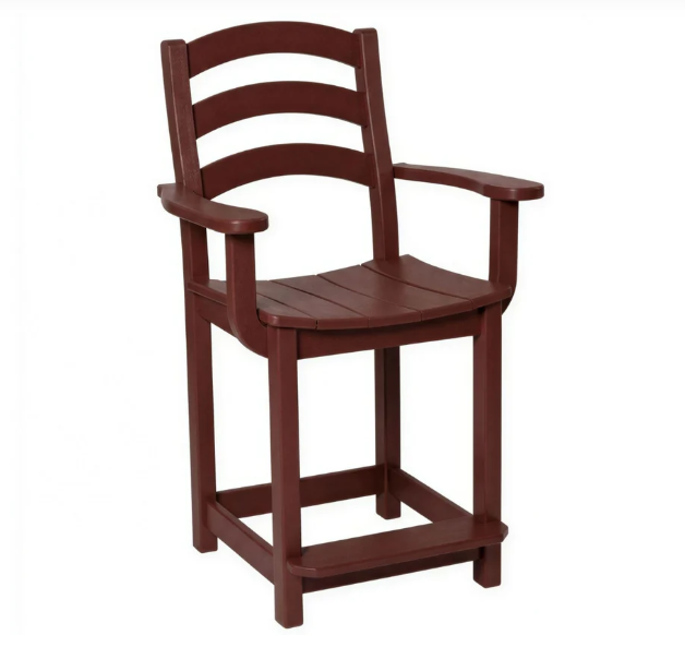 Beaver Dam Seabreak Counter Chair with Arms