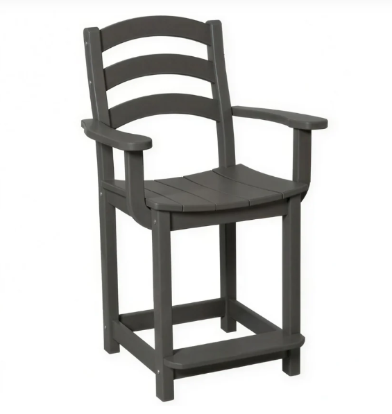 Beaver Dam Seabreak Counter Chair with Arms