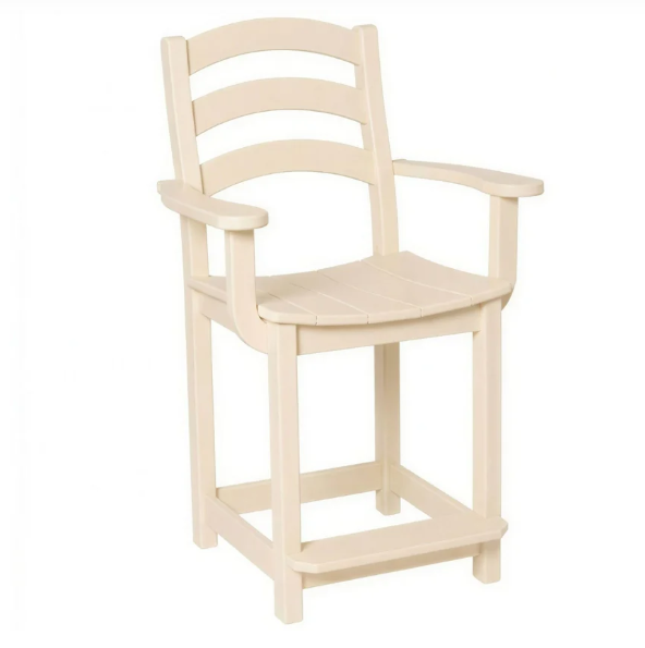 Beaver Dam Seabreak Counter Chair with Arms