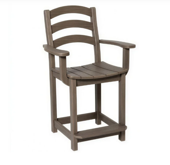 Beaver Dam Seabreak Counter Chair with Arms