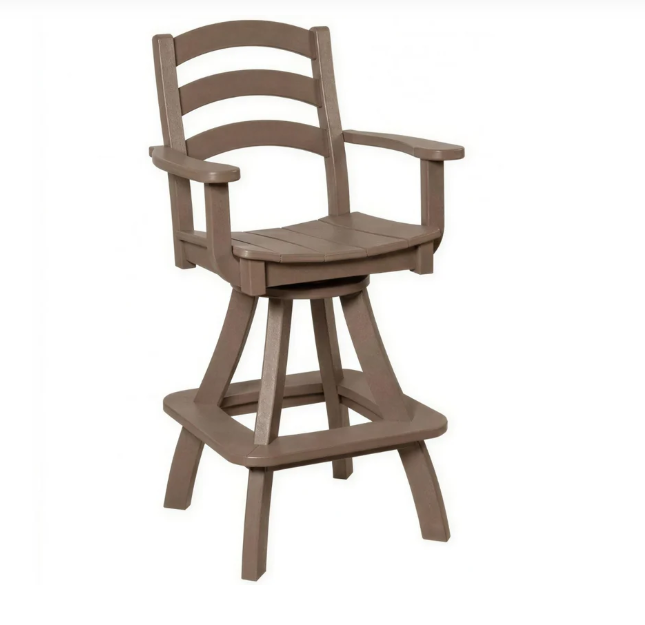 Beaver Dam Seabreak Counter Swivel Chair with Arms