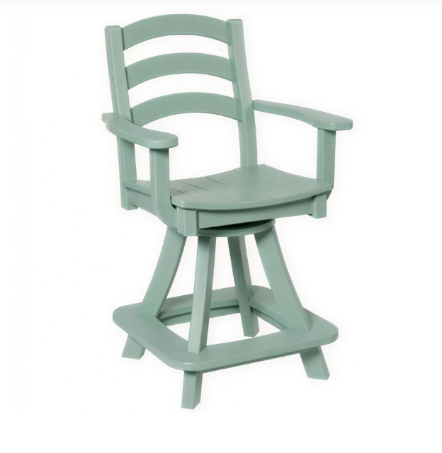 Beaver Dam Seabreak Counter Swivel Chair with Arms