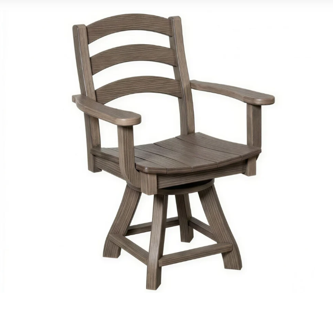 Beaver Dam Seabreak Dining Swivel Chair with Arms