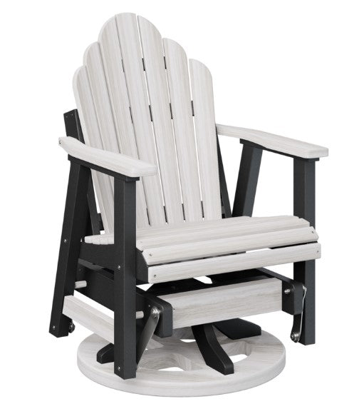 Berlin Gardens Cozi-Back Swivel Glider with Allochrome Brackets